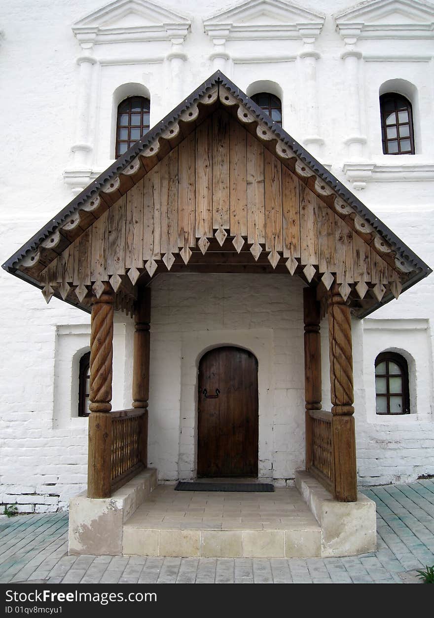 Zvenigorod Monastery Porch