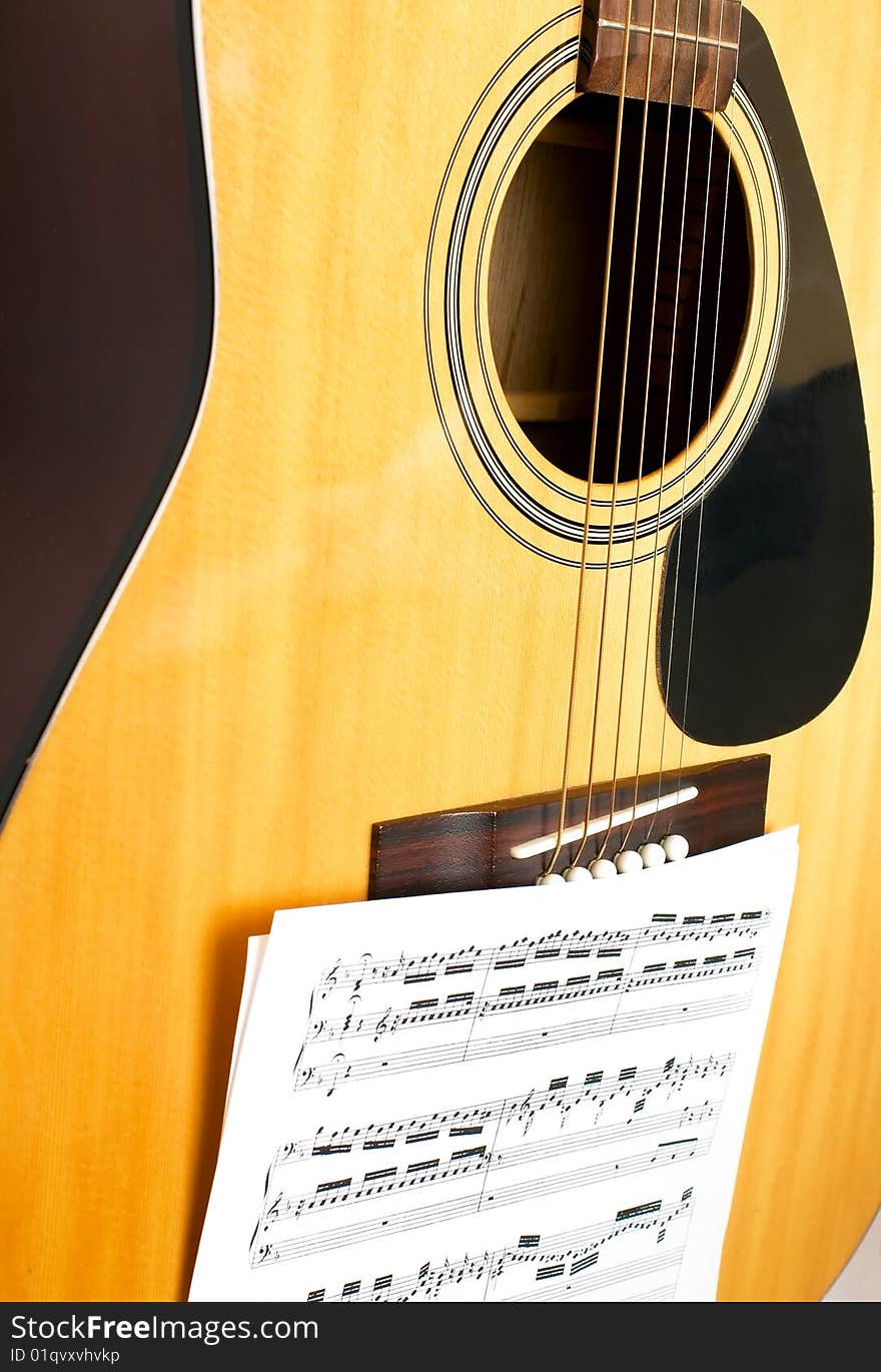 Wooden Guitar