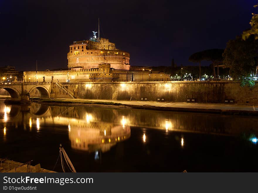 Rome By Night: Castel Sant Angelo