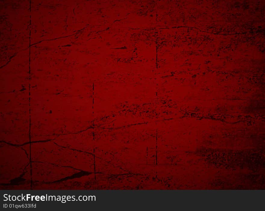 Grunge texture background with lighting in middle.