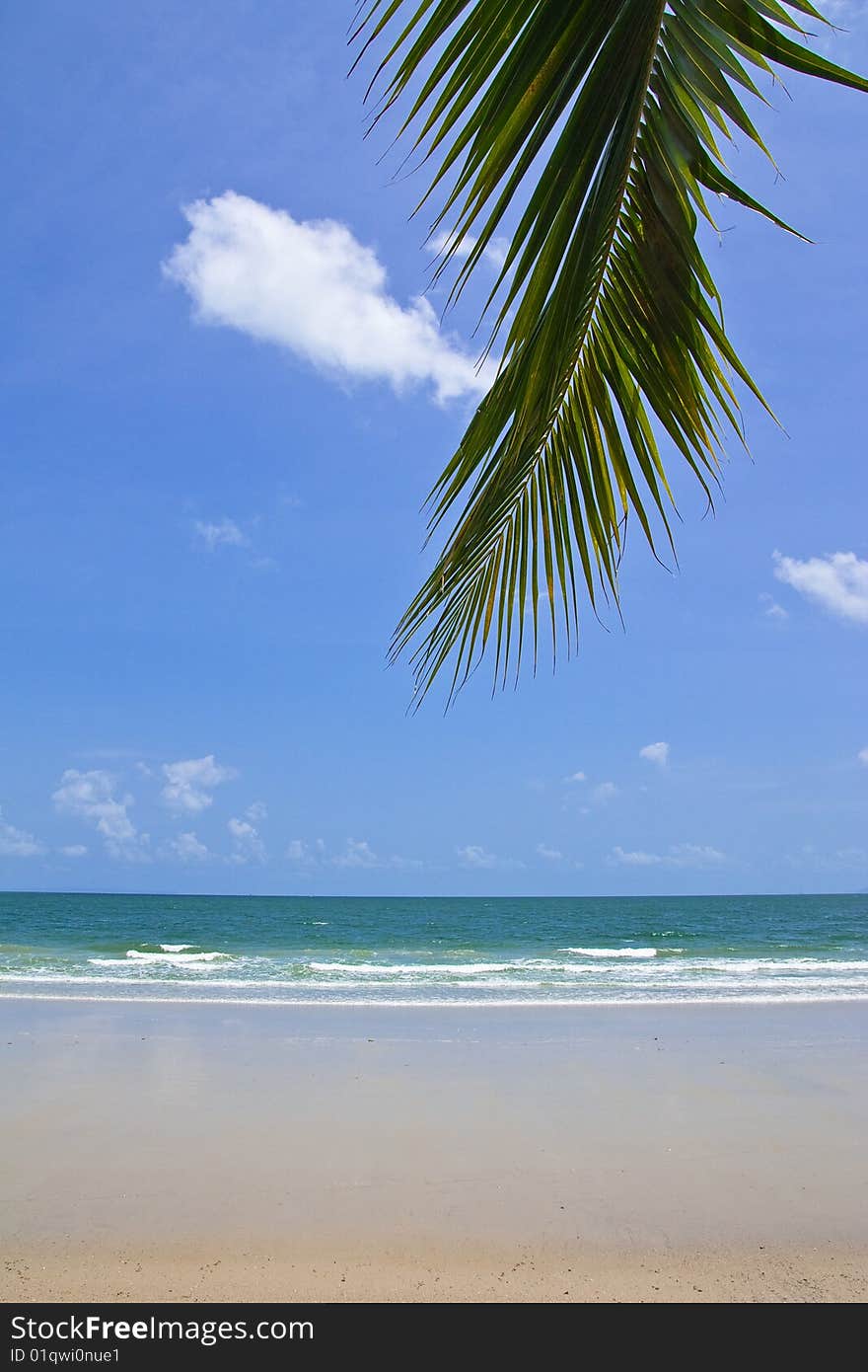 Beach in Trad province, eastern Thailand. Beach in Trad province, eastern Thailand