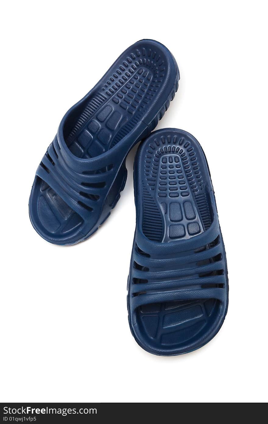 Blue Rubber Sandal