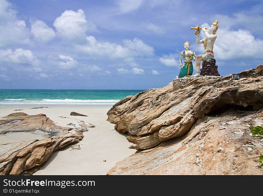 Beach of Samed island