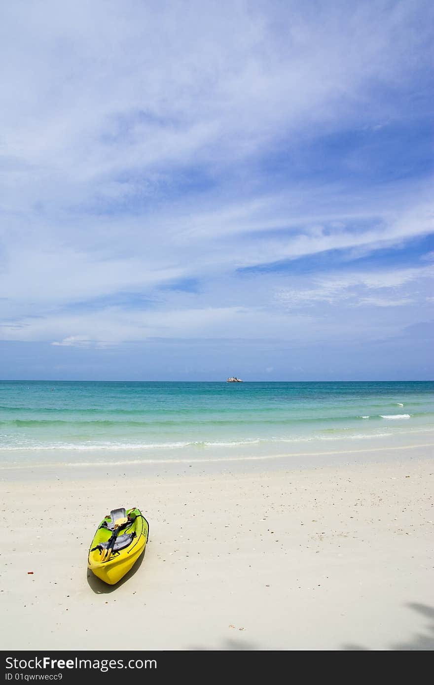 Beach of Samed island