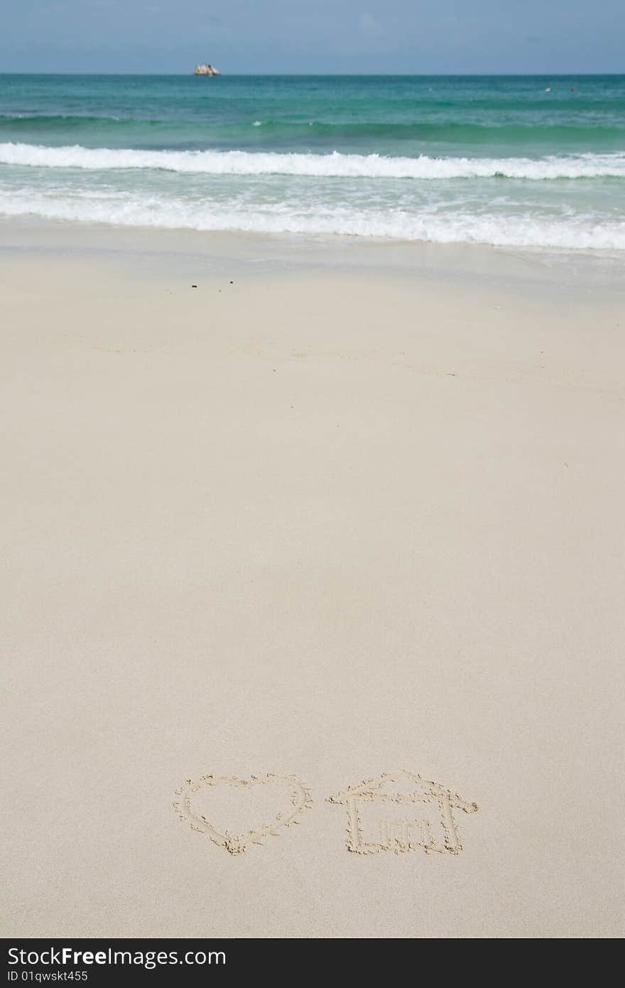 Beach of Samed island