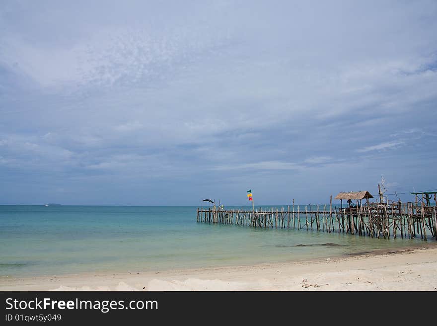 Jetty in Samed island