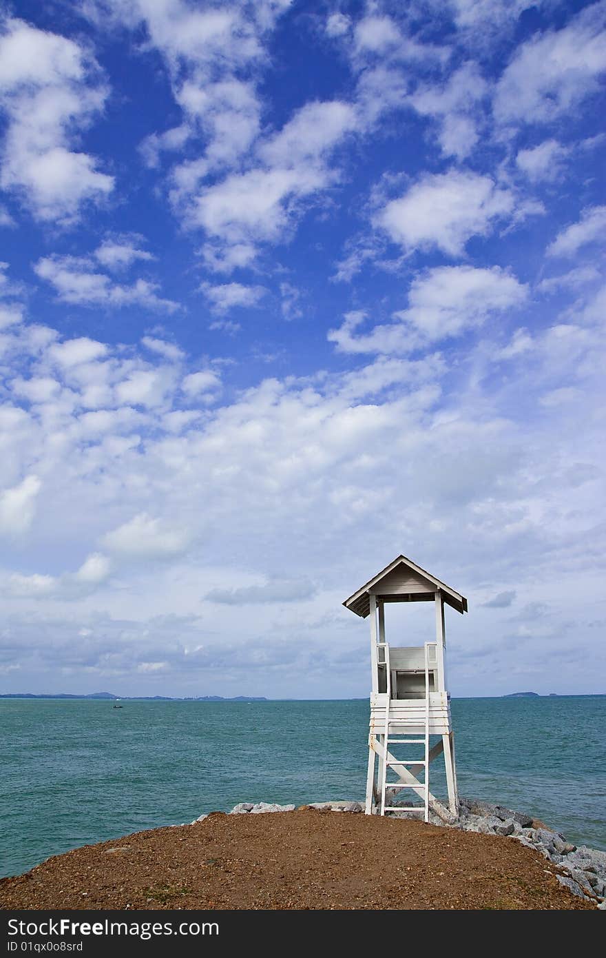 Pier in Lam Ya cape