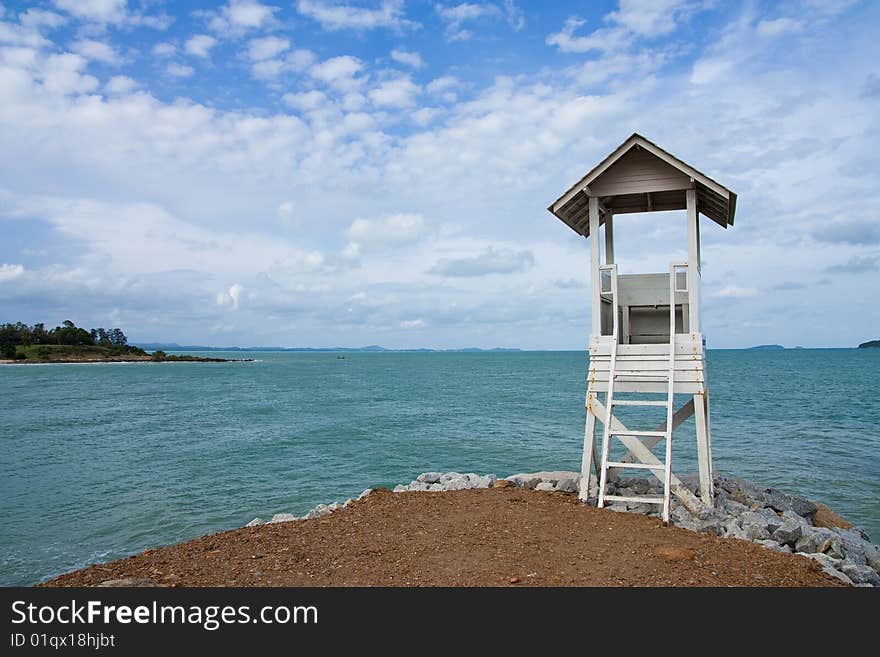 Pier in Lam Ya cape