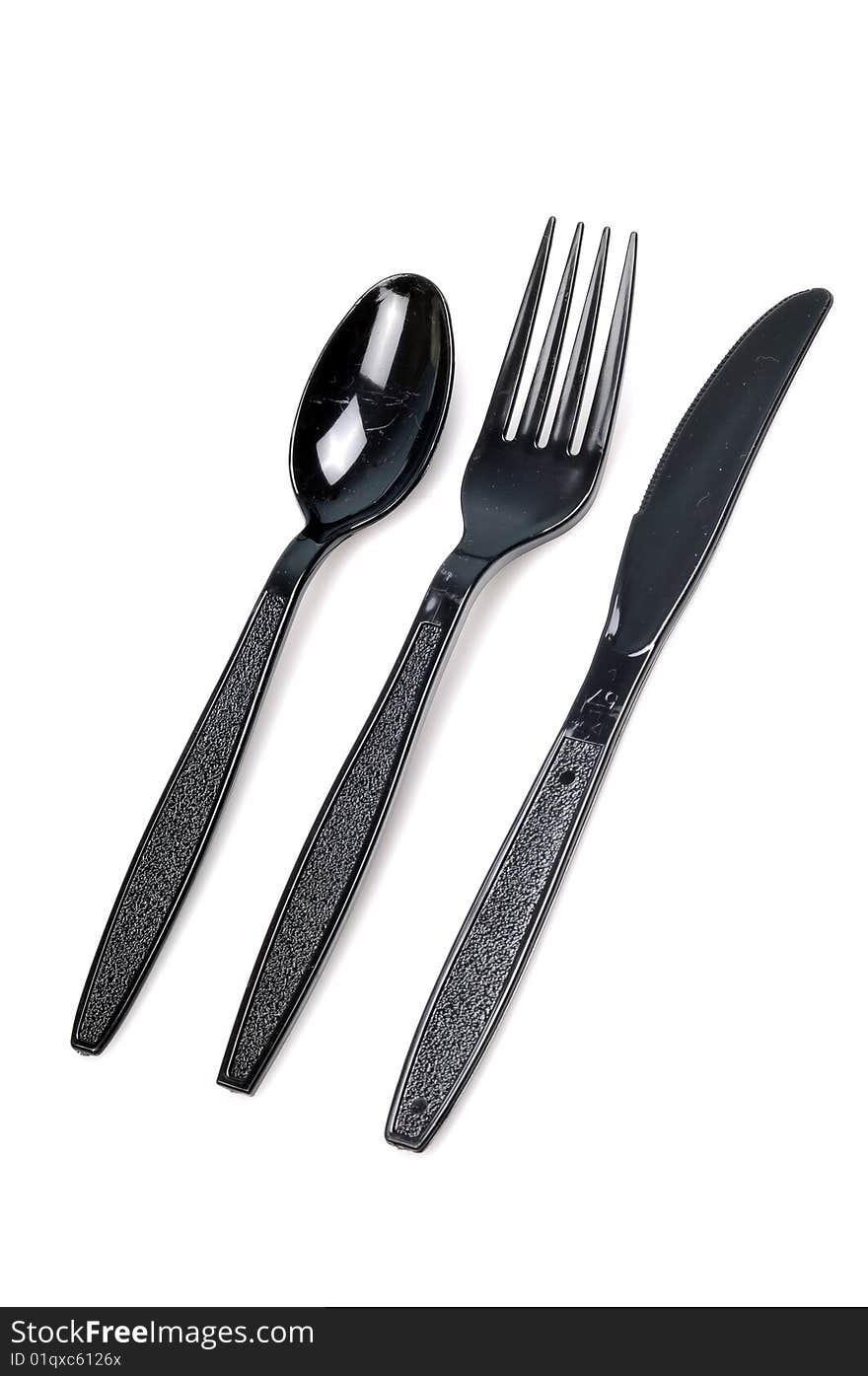 Spoon fork and knife