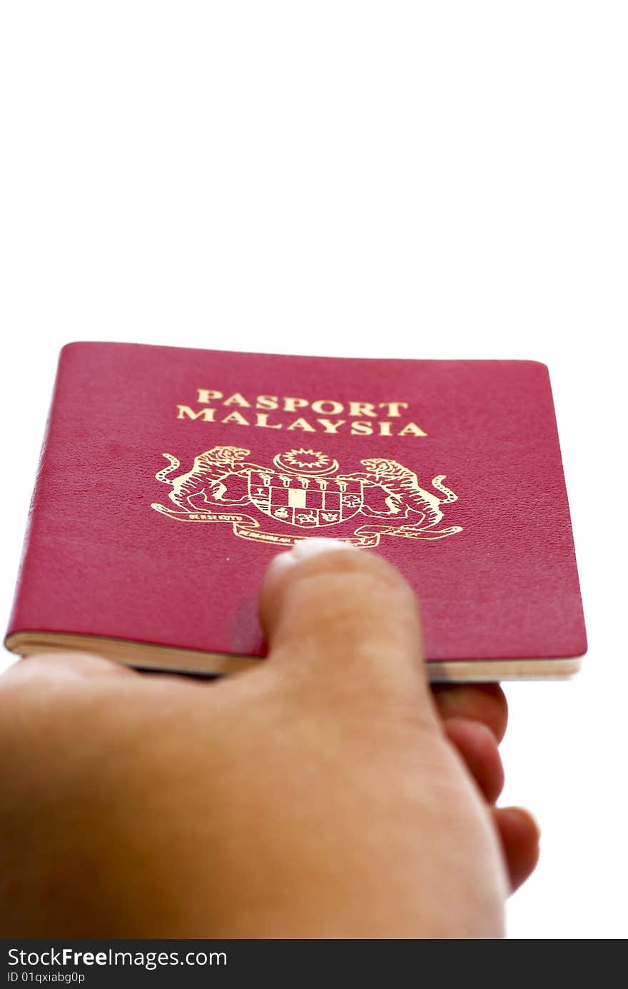 Hand Hold International Travel Passport. Hand Hold International Travel Passport