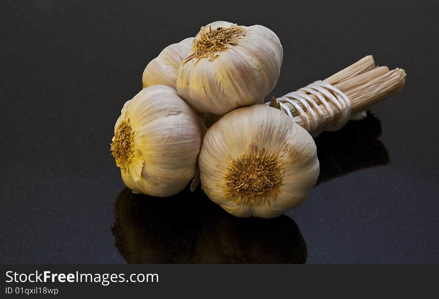 Three Bulbs Of Garlic