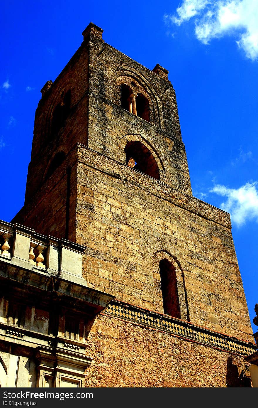 Monreale Cathedral Bell Tower, Palermo Sicily