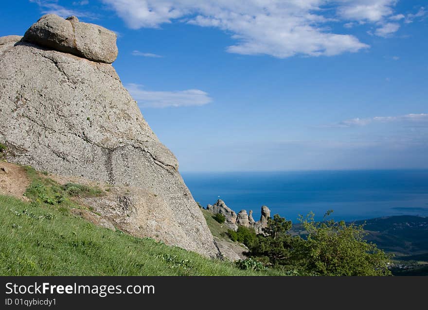 Top of Demerdzhi, Crimea, Ukraine