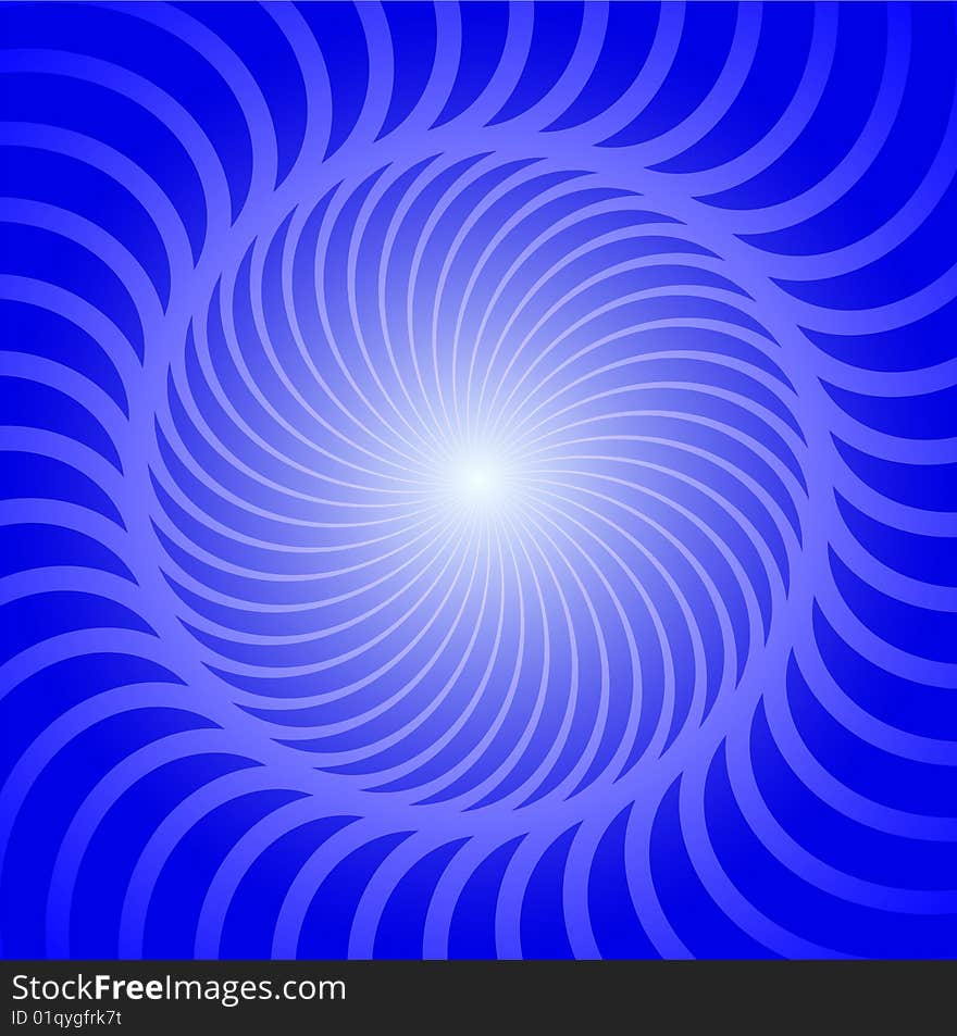 Illustration of white ornament on blue gradient background. Illustration of white ornament on blue gradient background