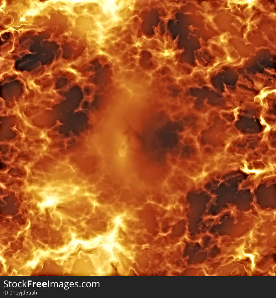 Fire background with center space. Fire background with center space