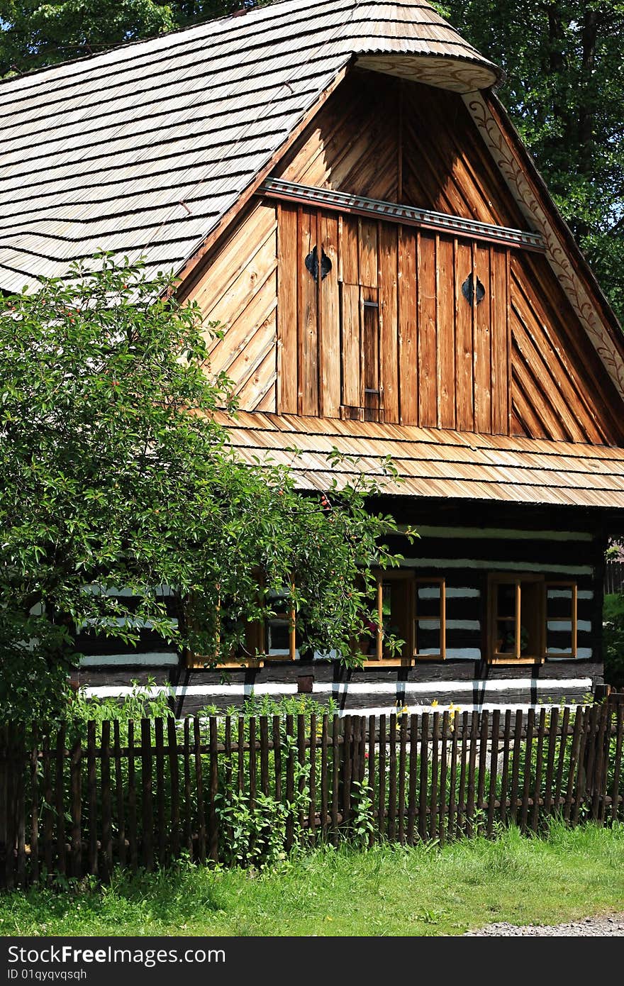 Timbered cottage