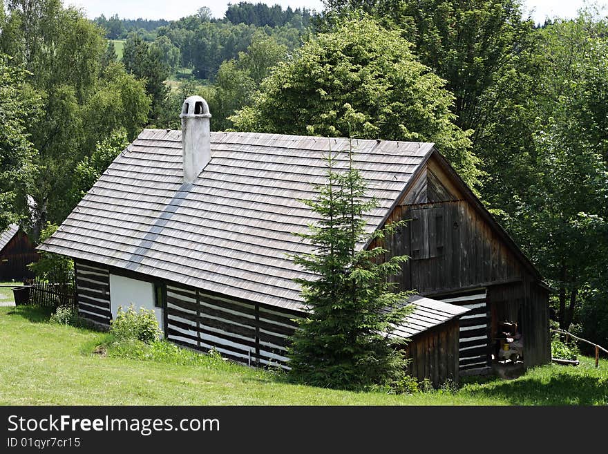 Cottage in the open-air museum