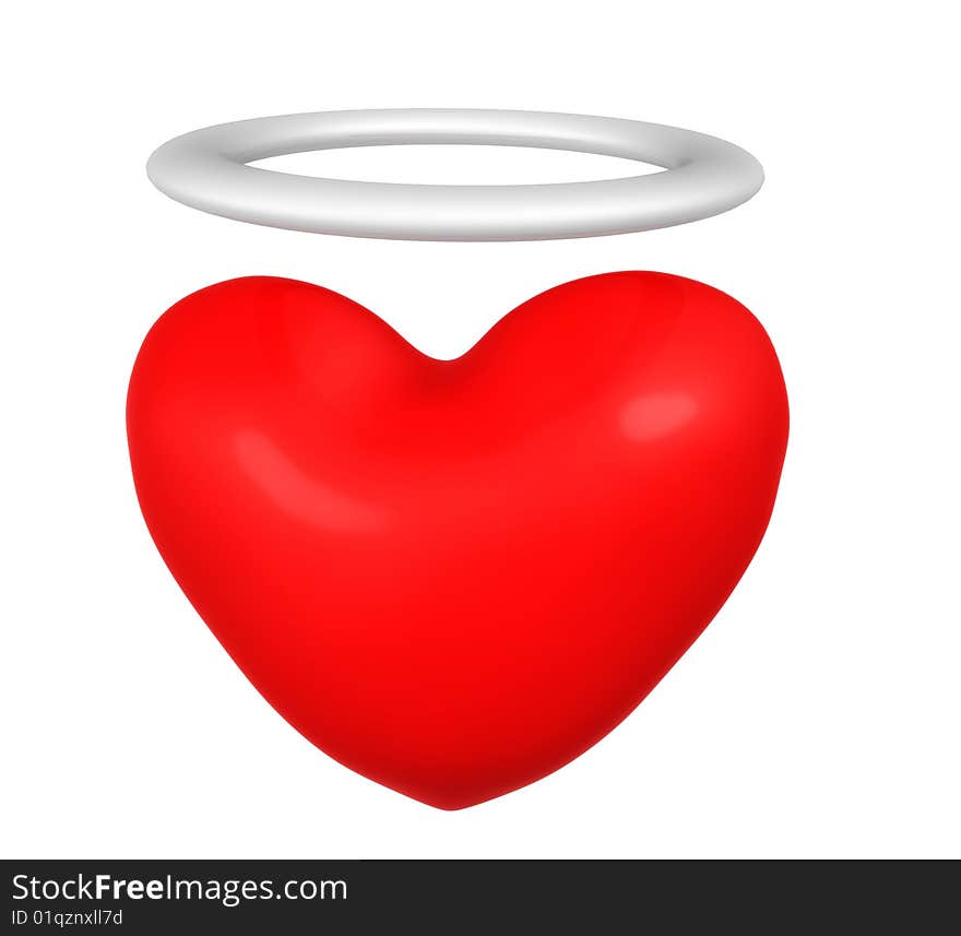 Heart Of An Angel 3d Icon