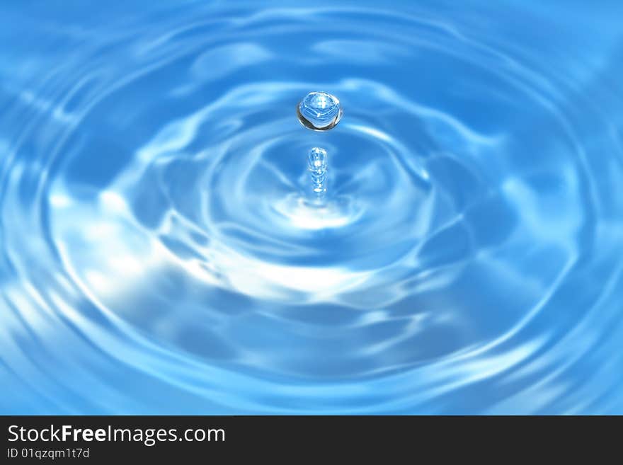 Nice abstract splashing water blue background. Nice abstract splashing water blue background