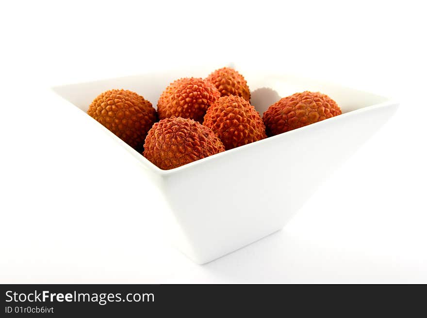 Lychee in a Dish