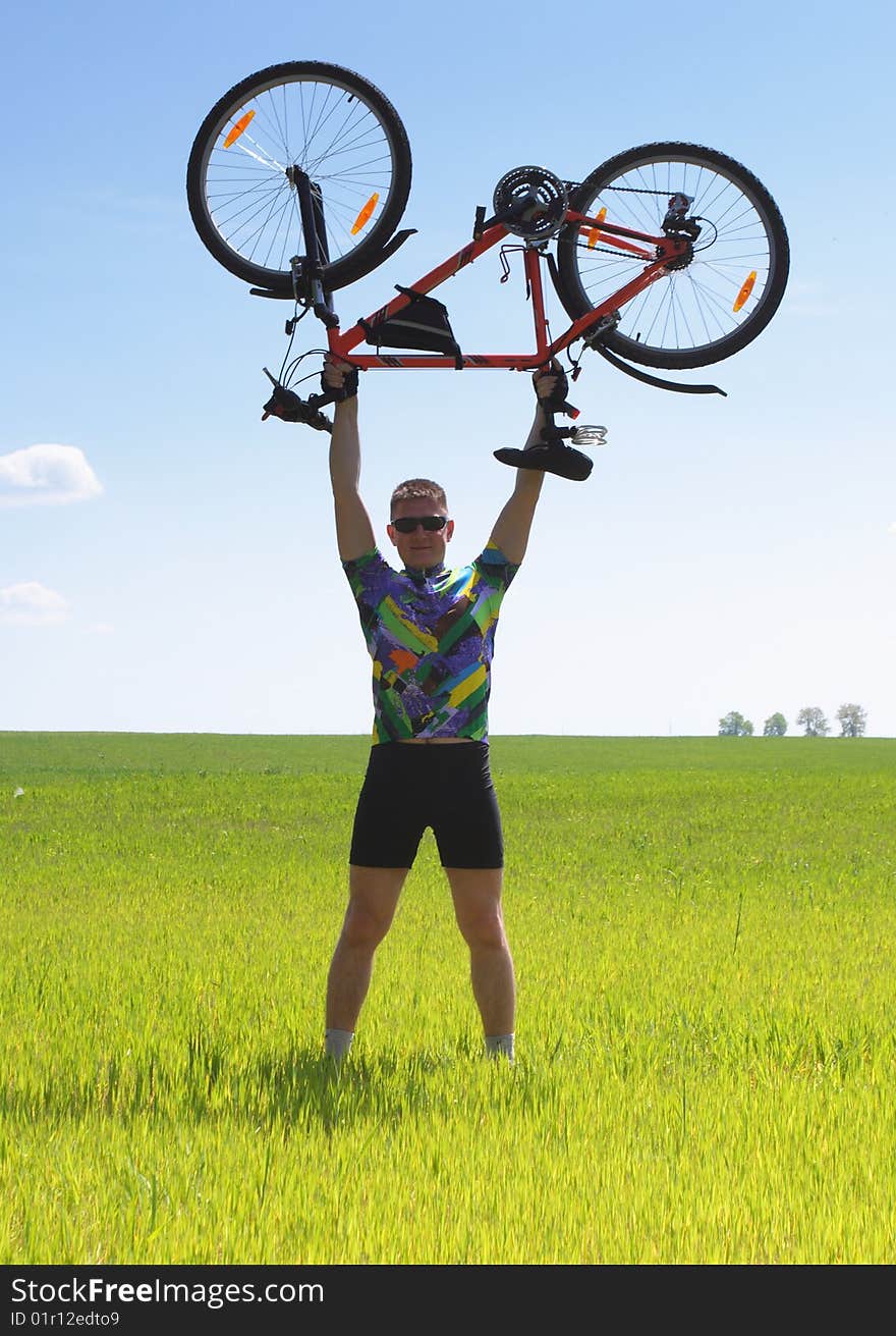 Bike tourist