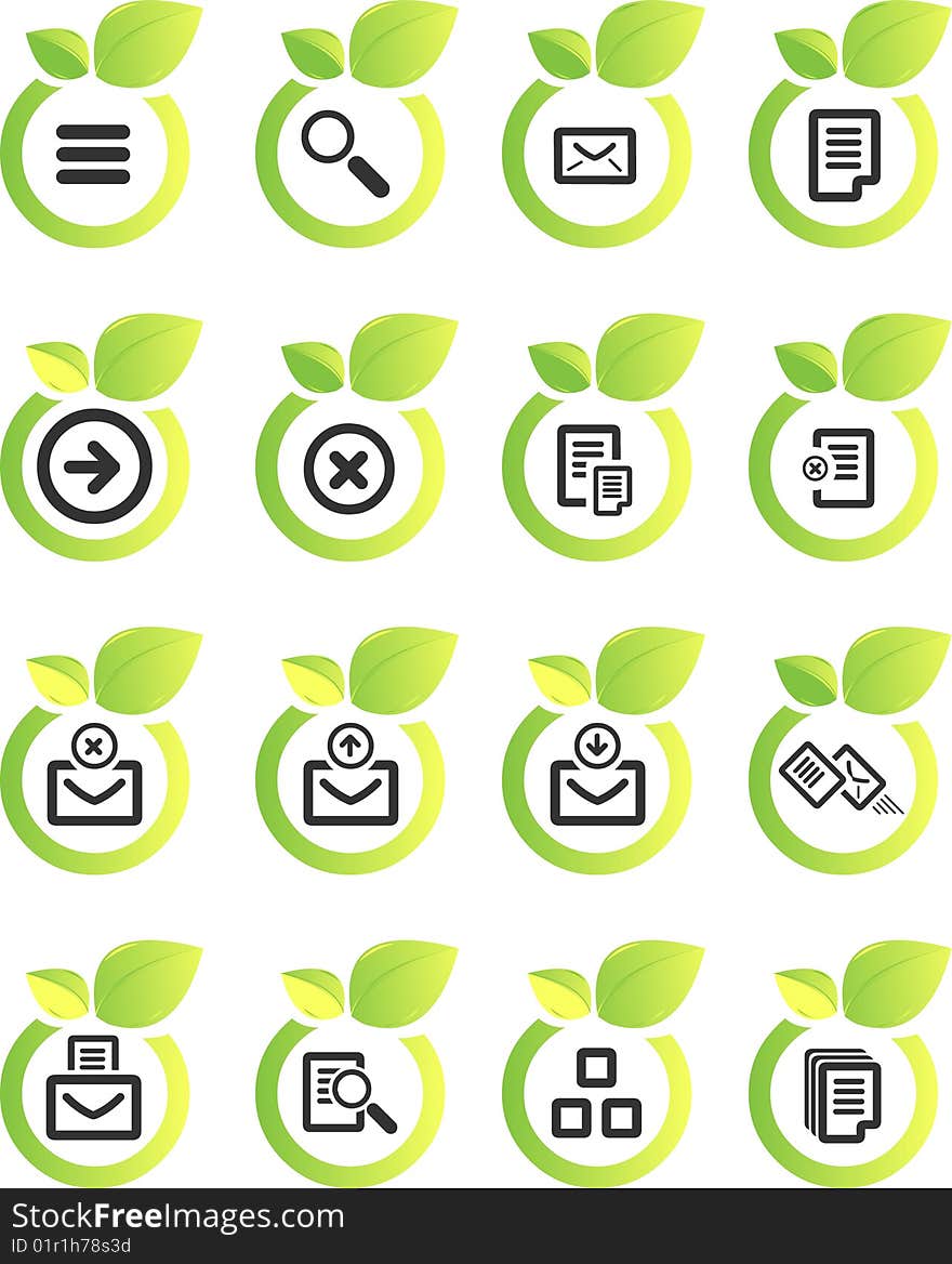 Vector icon set