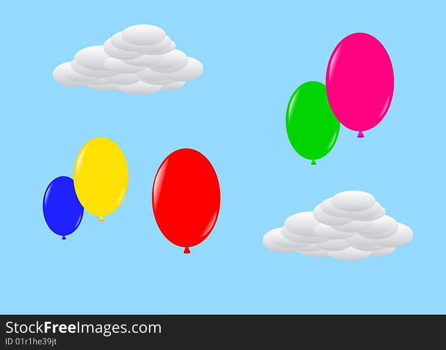 Colorful balloons