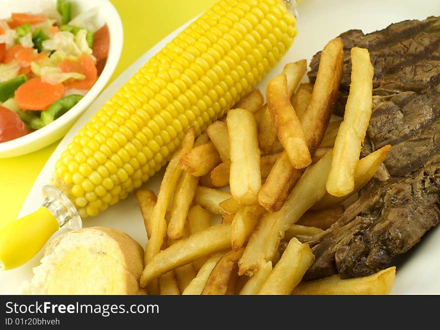 Grilled Steak Dinner