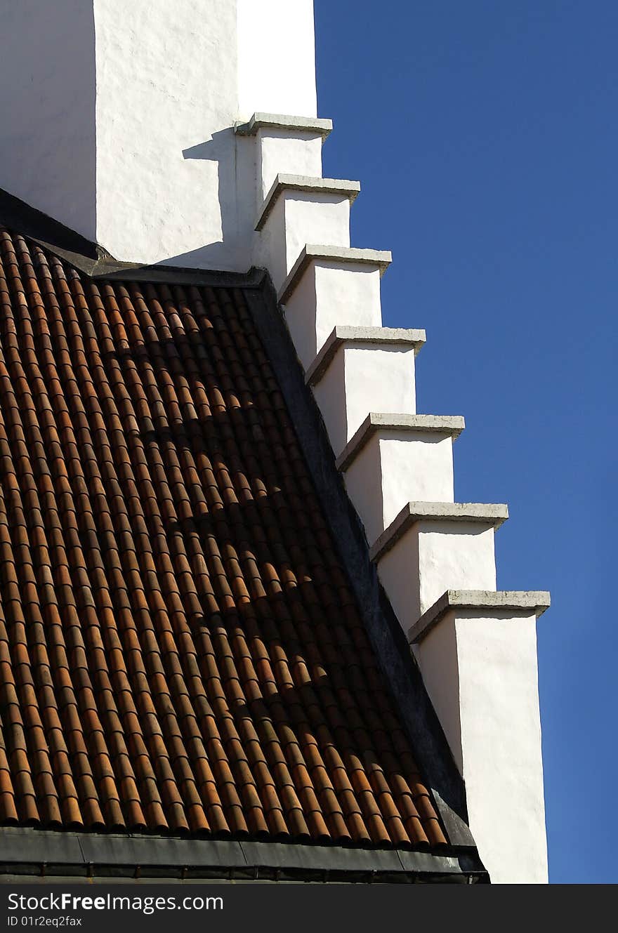 Ancient roof detail