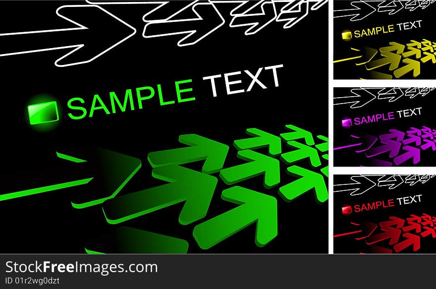 The color vector abstract background