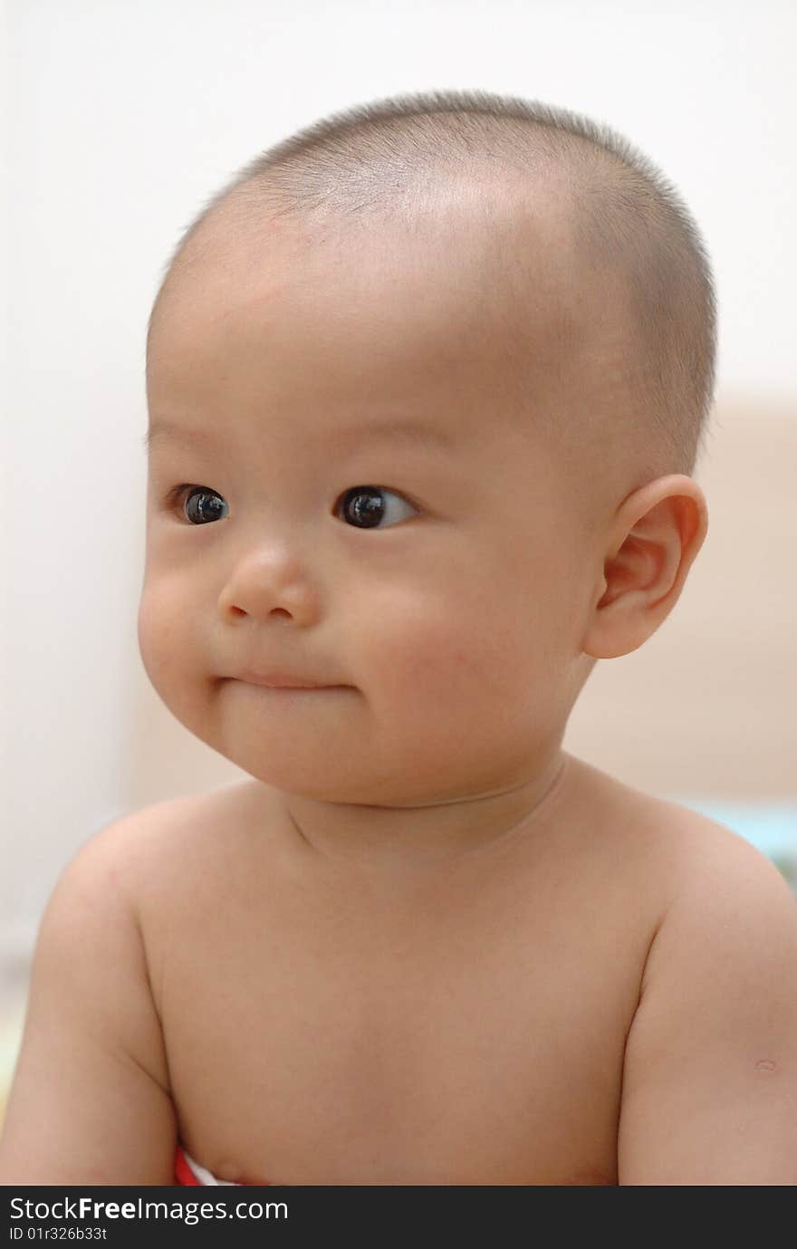 Cute Baby Portrait