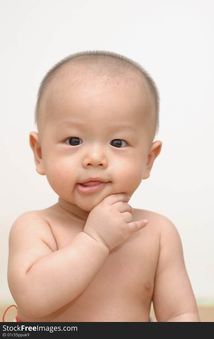 Cute Baby Portrait