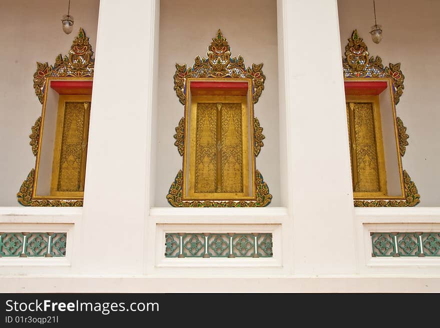 Thai Stye Church Window