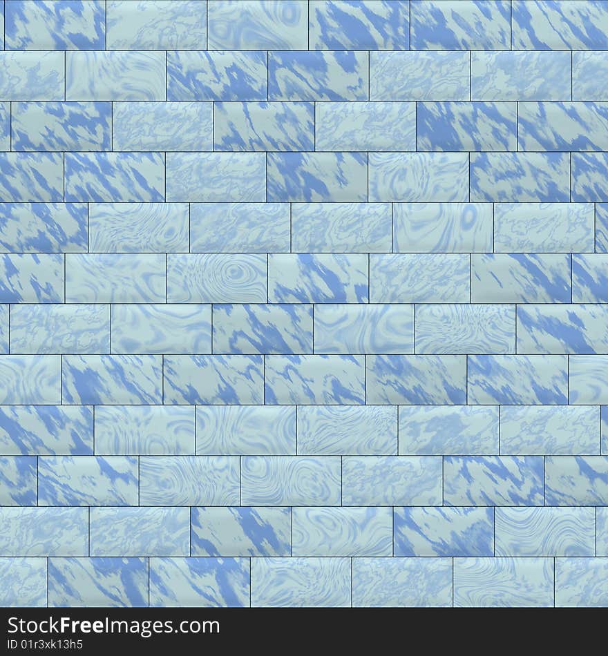 Blue marble background, tiles seamless