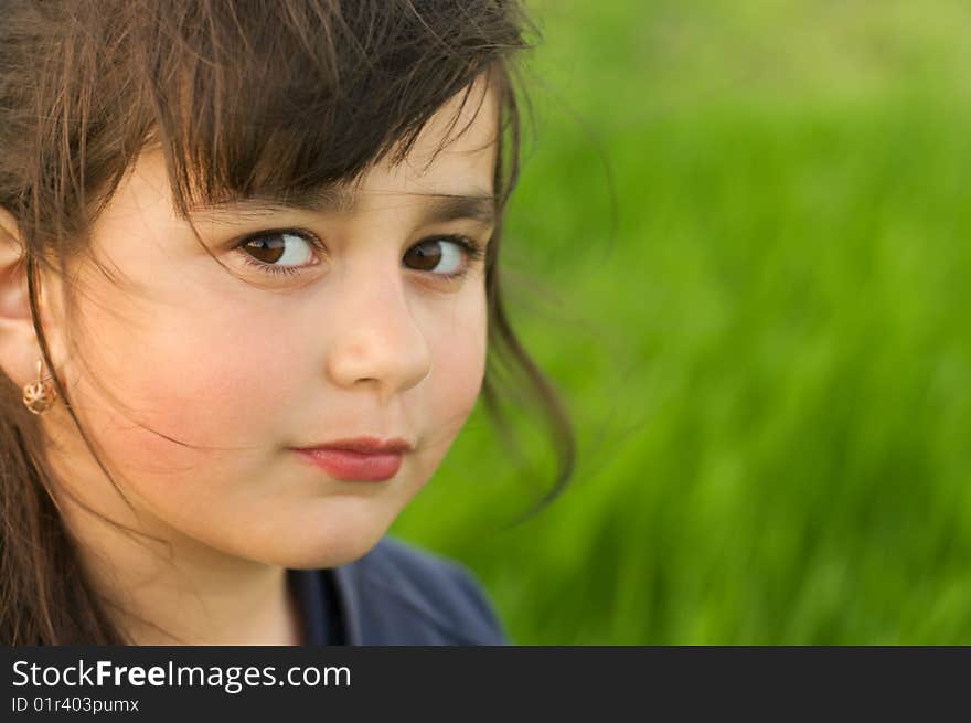 Portrait of girl