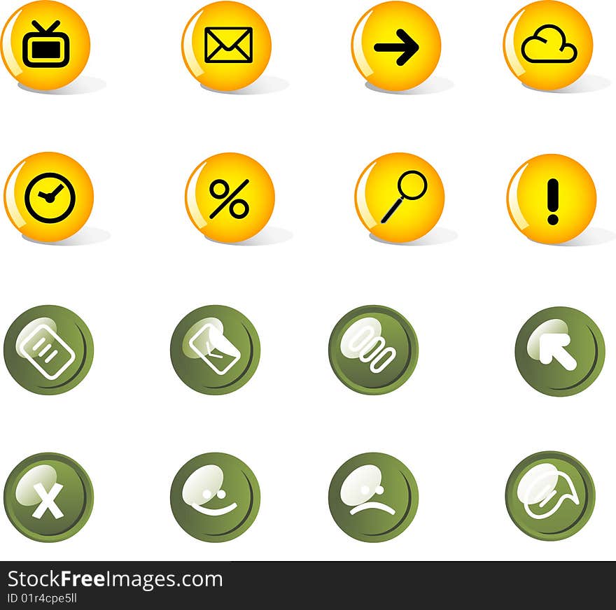 Vector icon set