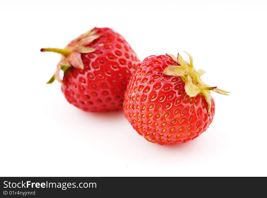 Strawberry isolated on white background