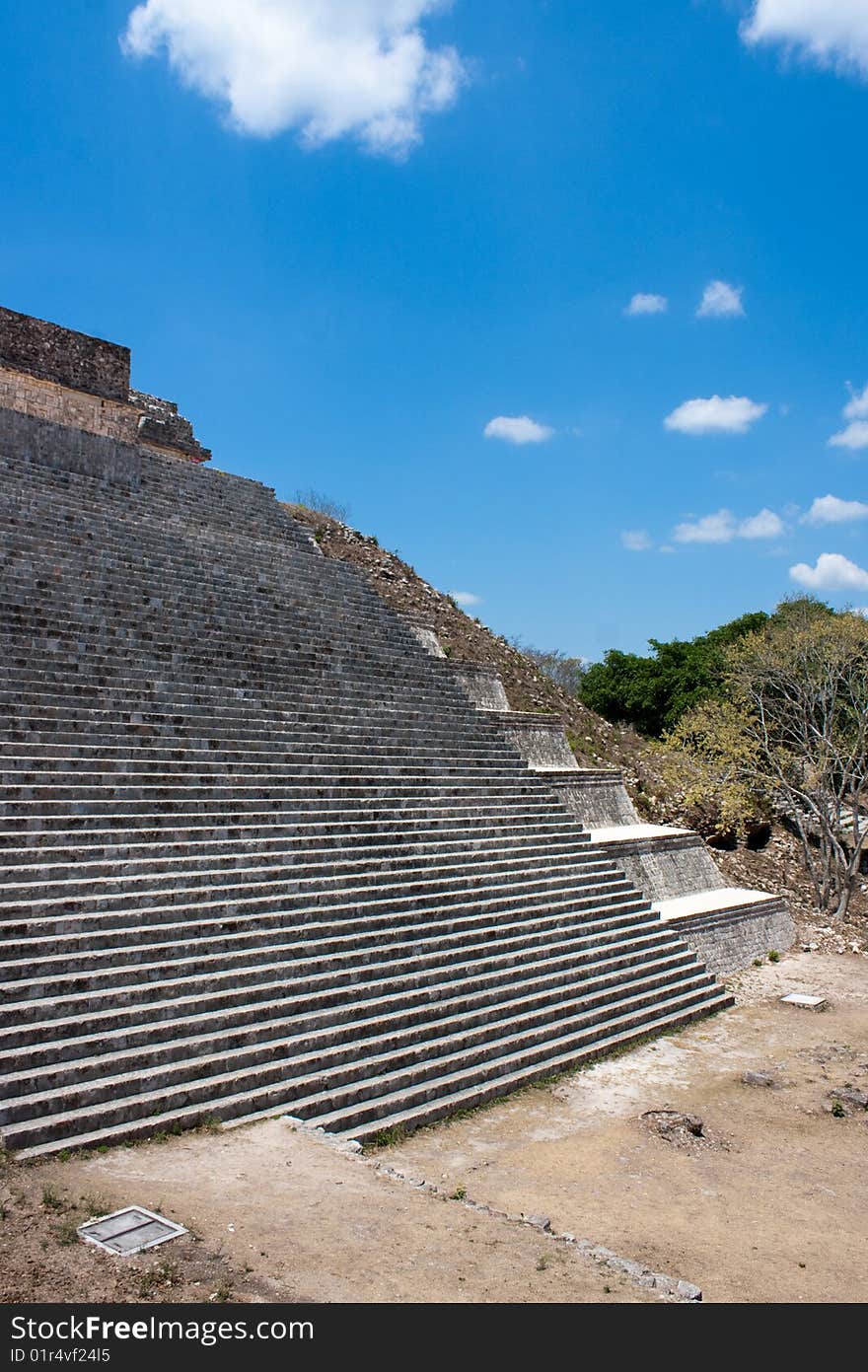 Uxmal temples in mexico