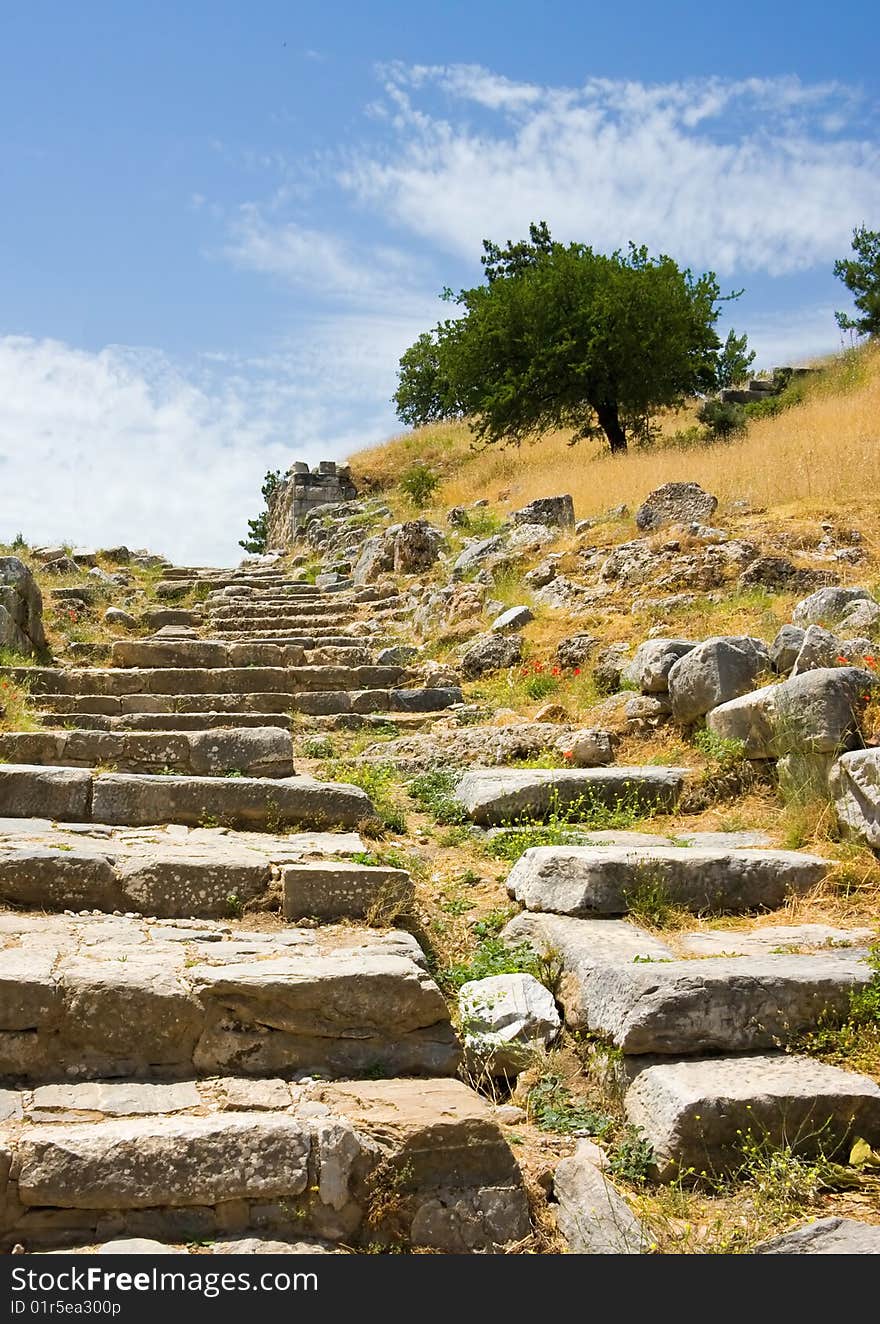 Ancient stairway to heaven