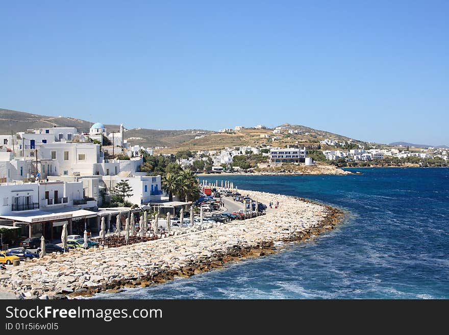 Harbor In Paros