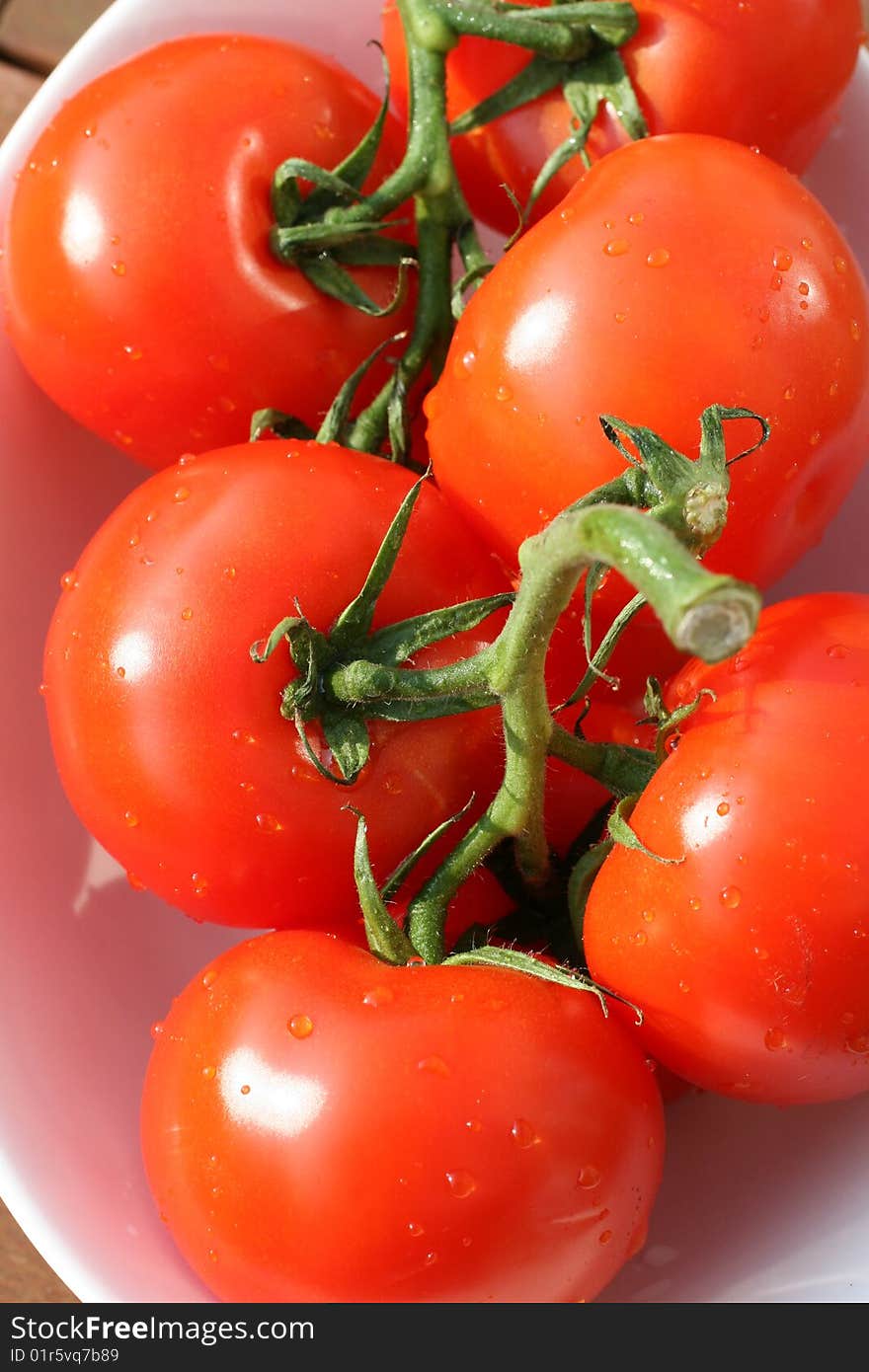 Red tomatoes