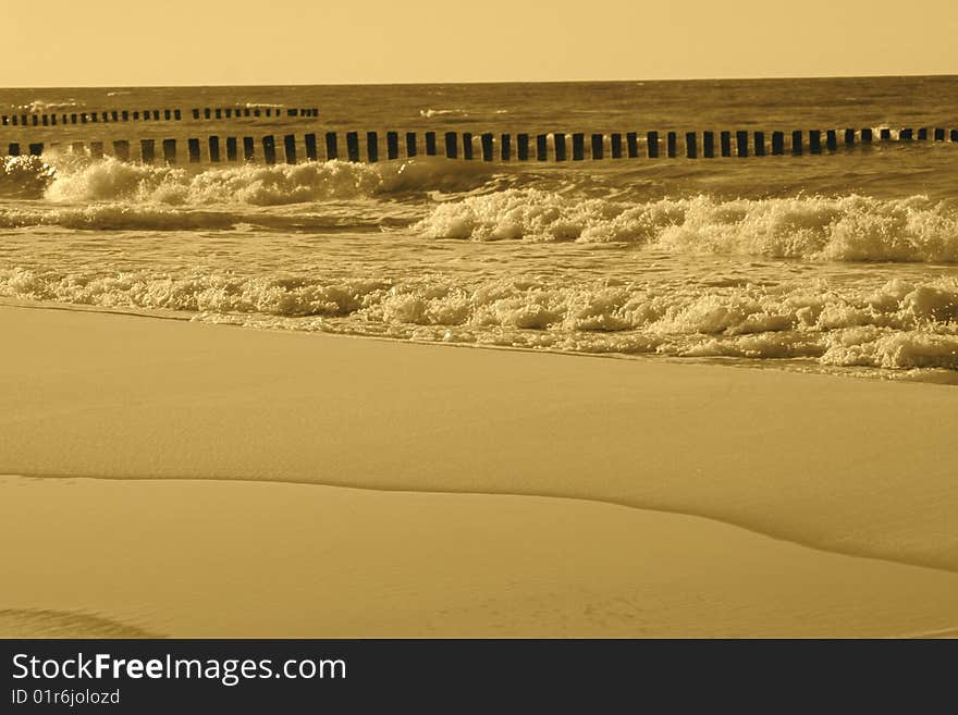 Baltic sea scenery