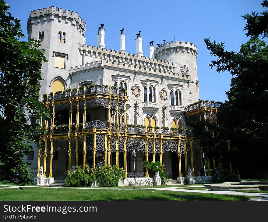 Hluboka nad Vltavou castle