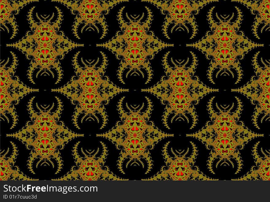 Fractal spiders.