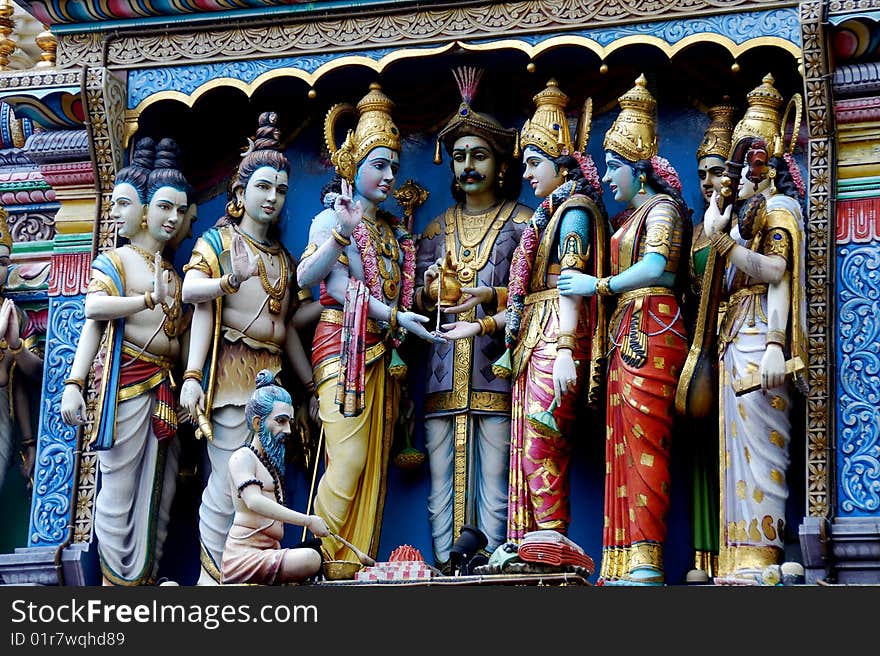 Singapore: Sri Krishnan Hindu Temple