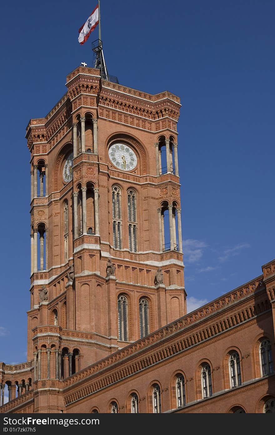 Berlin Rotes Rathaus (Red Town Hall)