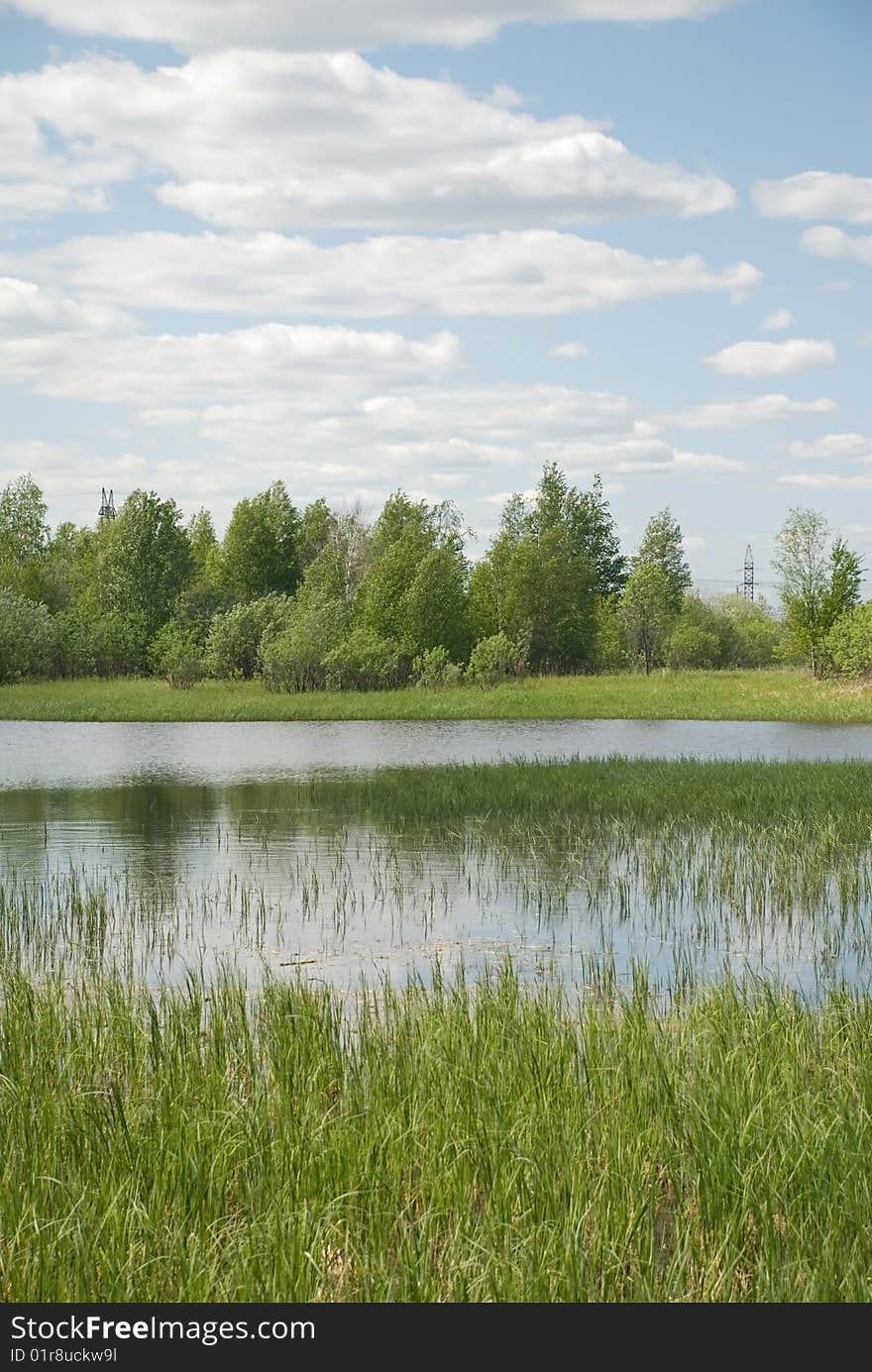 Sources of the of the taiga rivers of the Siberian edge. Sources of the of the taiga rivers of the Siberian edge