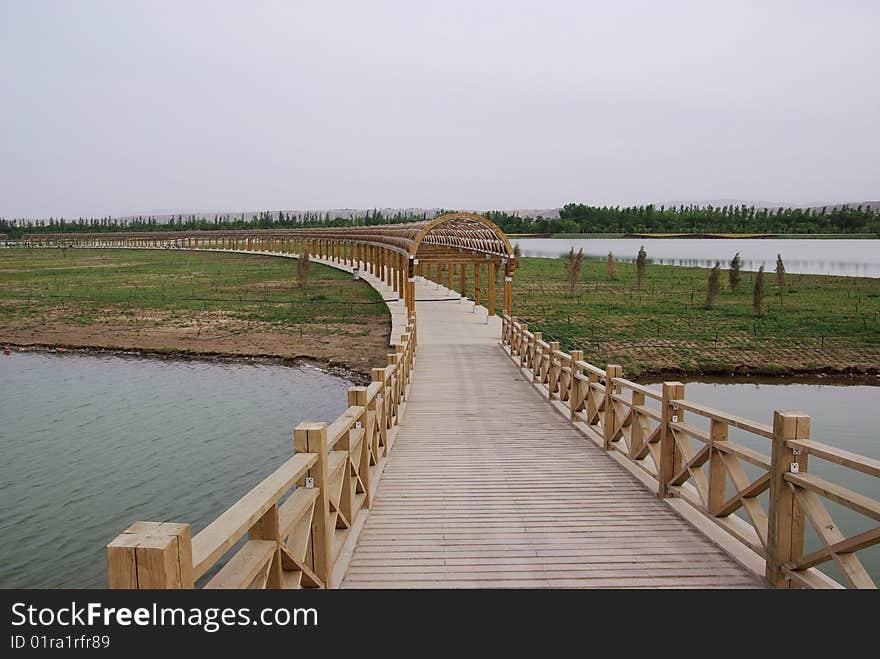 Bridge and Long Corridor