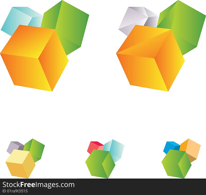 3d cubes