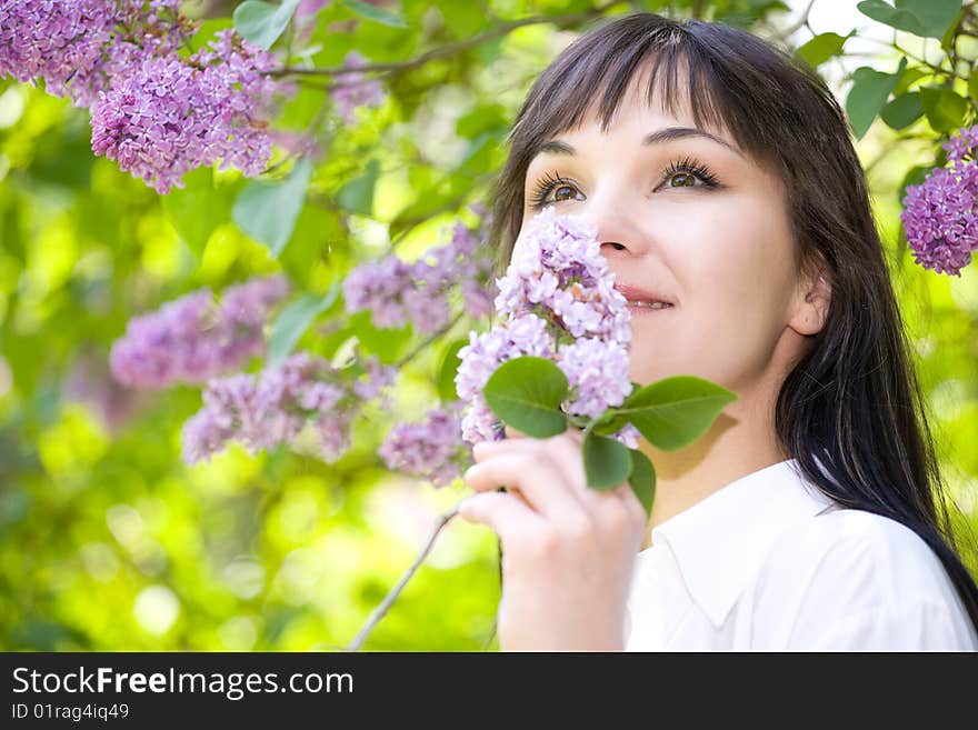 Woman In Park